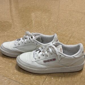 Reebok Kids Classic White Sneakers